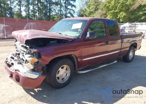 2003 GMC Sierra 1500 Sle из США, поврежденный, VIN 2GTEC19T731247007